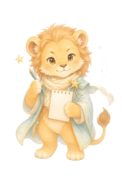 太陽の子ライオン